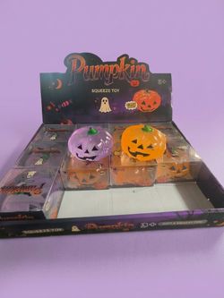 Halloween Pumpkin Squeeze Stress Toys