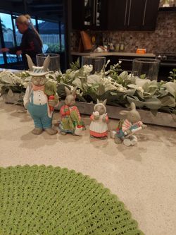 Department 56 Easter Bunny Figurines