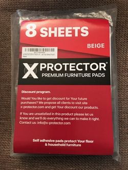 Felt Furniture Pads / Wood Floor Protector - Cut to Size