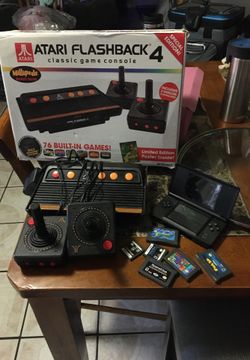 Atari,nitendo DS con 6 juegos