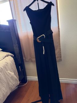 Zara black jumpsuit