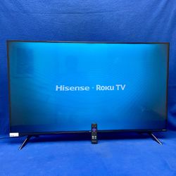 Hisense 50” Roku Smart TV W/Remote 11052536