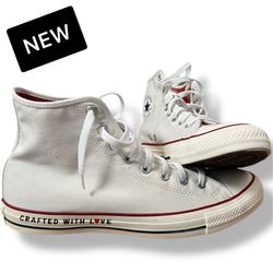 NEW Customized Converse Chuck Taylor All Star Canvas Sneakers Hi-Top 10M/12W