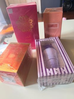 Lot of 4 Sealed Eau de Parfum Fragrances
