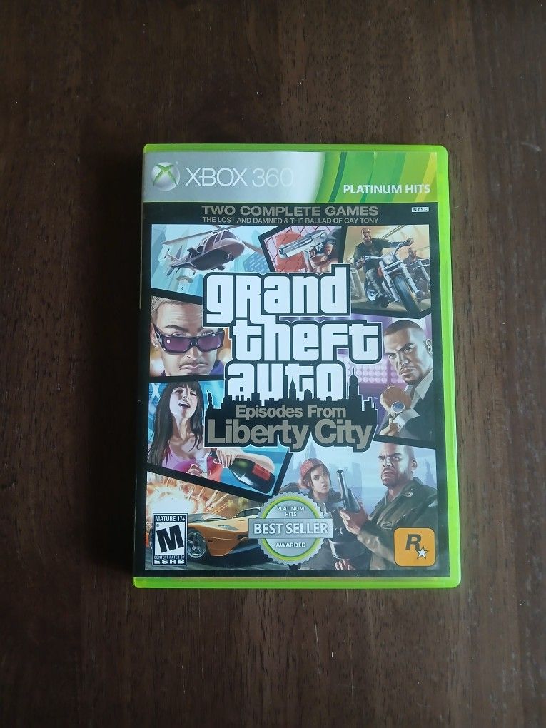 Grand Theft Auto Episodes From Liberty City Xbox 360