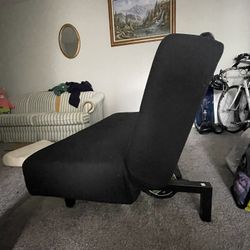 Black IKEA Futon Couch