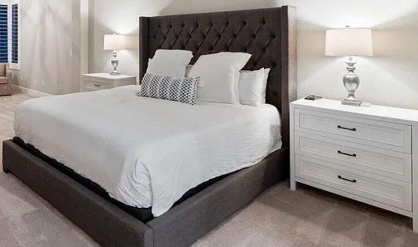 King Bed With Frame