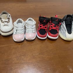 Jordan’s/Adidas 6c $25