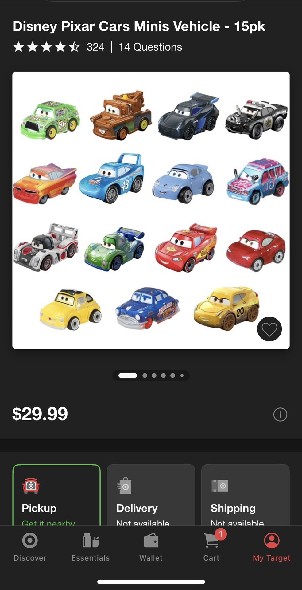 Disney Cars Toy
