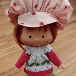 Vintage Strawberry Shortcake Porcelain Doll