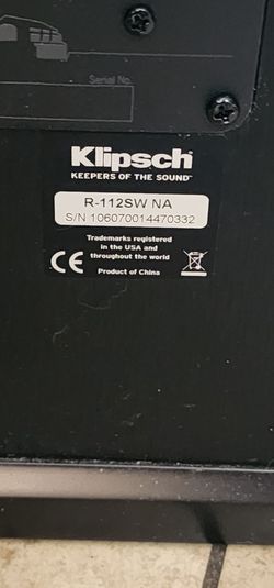 Klipsch SPEAKER ONLY