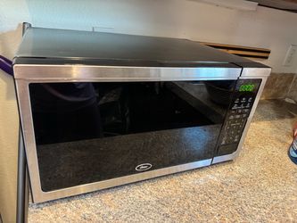 Oster Stainless Steel Microwave, Works Great