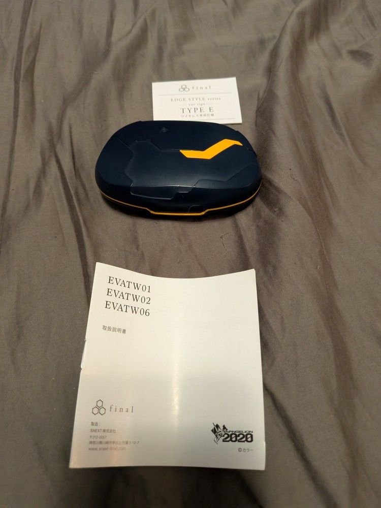 EVA 2020 x Final Complete True Wireless Earphone Evangelion Mark 06 F/S Japan