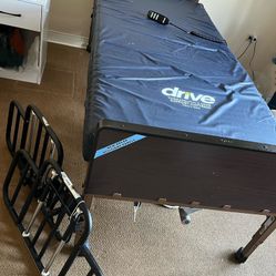 Drive Electric Ultra Light Plus Hospital Bed,Rails,Mattress- Beautiful Condition - $365 (Wheaton)