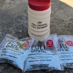 Full Crystal Window Cleaning Kit With 3 Packets