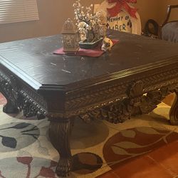 European Marble Coffee Table 