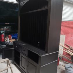 Full Wall TV And Media Cabinet 