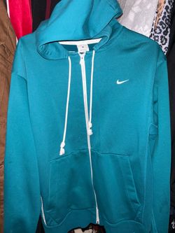 NIKE Teal zip up Hoodie