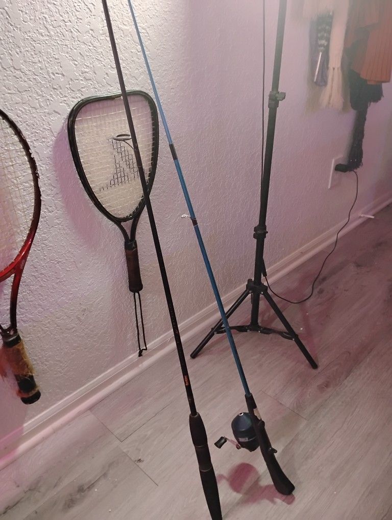 Zebco And Berkeley Fishing rod And reel