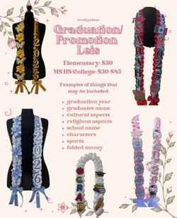 HANDMADE GRADUATION LEIS