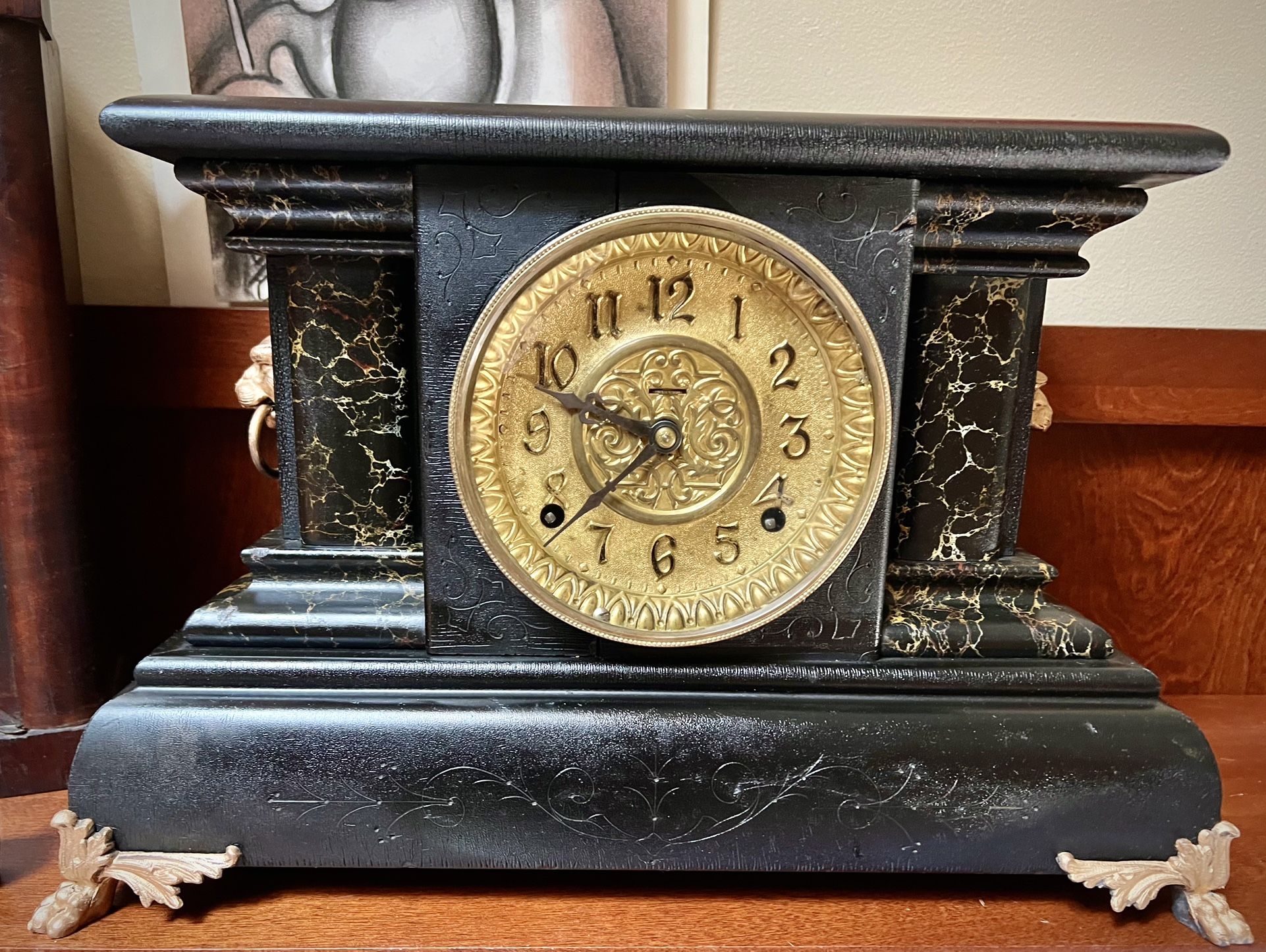 Ingraham Regent Mantle Clock