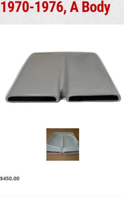 Hood Scoop Dodge Plymouth Chrysler