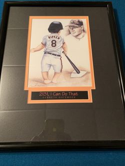 Cal Ripken plaque