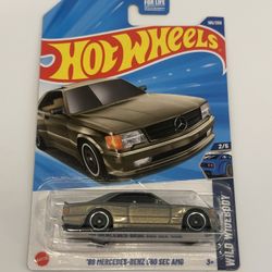 Hot wheels Mercedes 560 SEC AMG