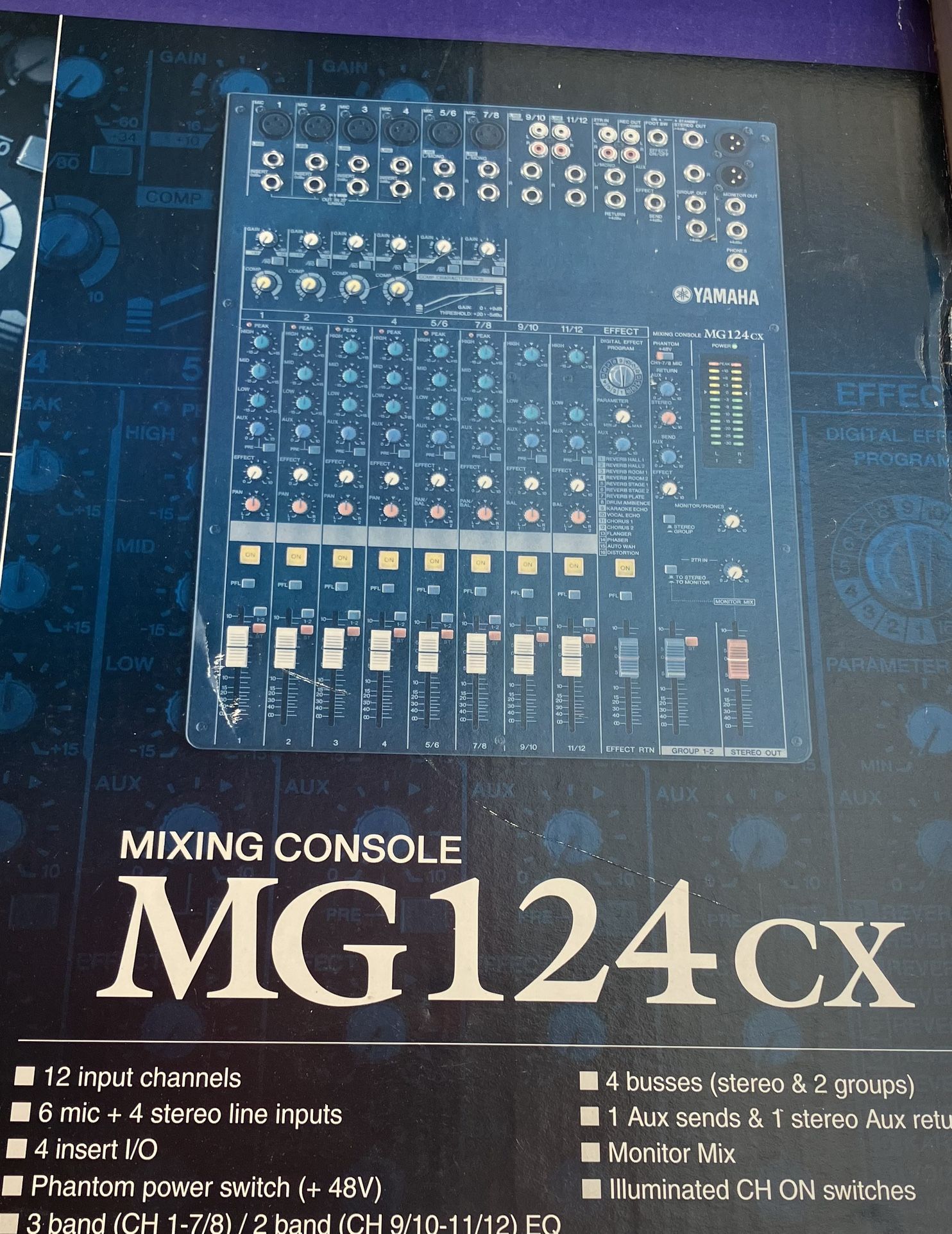 Yamaha MG124CX