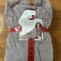 NWT Carole Hochman women plush robe Size m