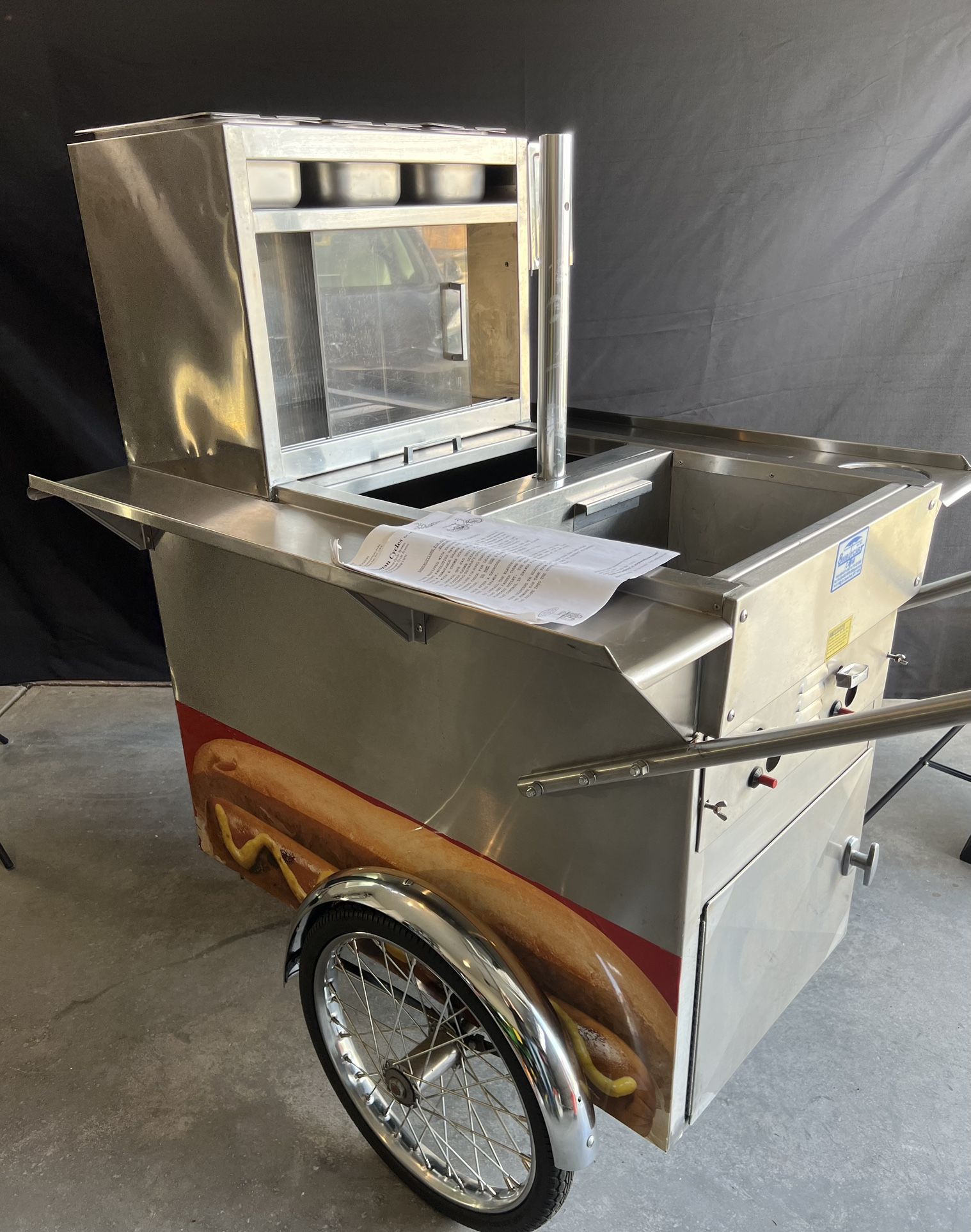 NYC Hot Dog Mobile Concession Food Cart