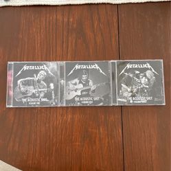 Metallica Acoustic CD Set 