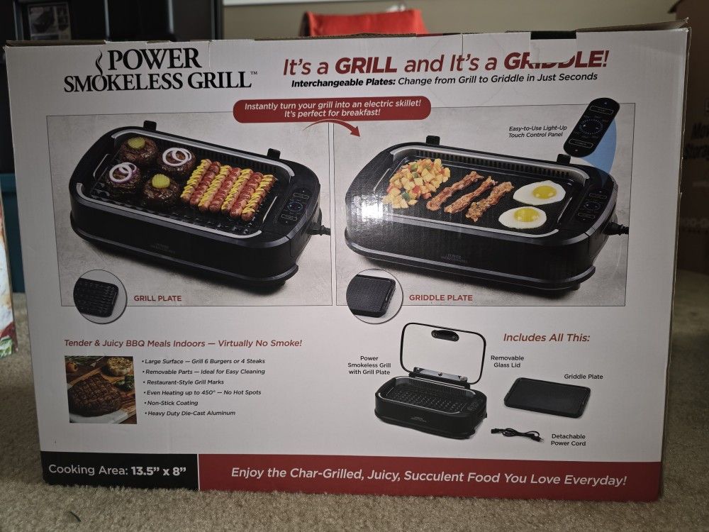 Brand NEW Indoor Smokeless Grill