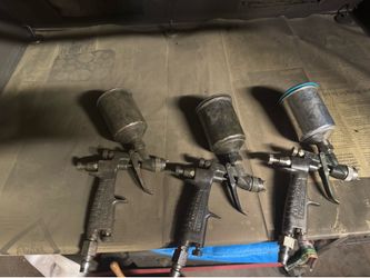 Iwata spray guns.