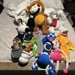 plushy stuffed toys