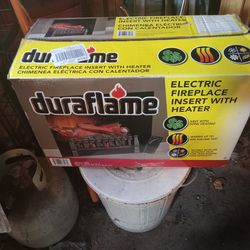 Duraflame Electric Fireplace Insert With Heater New In Box
