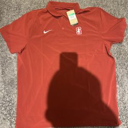 Nike Stanford Cardinal Polo Shirt XL – New With Tags