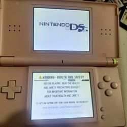 Pink Japanese Nintendo DS Lite 