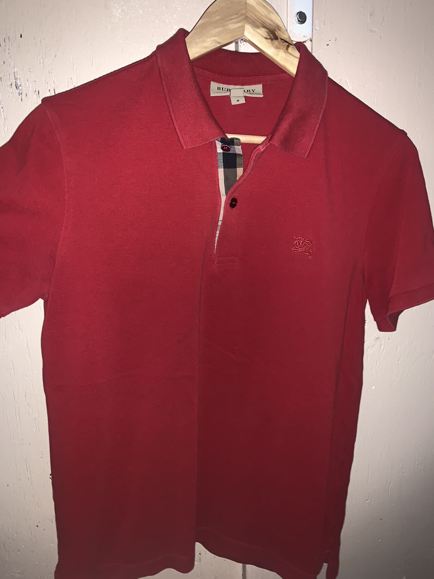 Burberry Collared tshirt Size M
