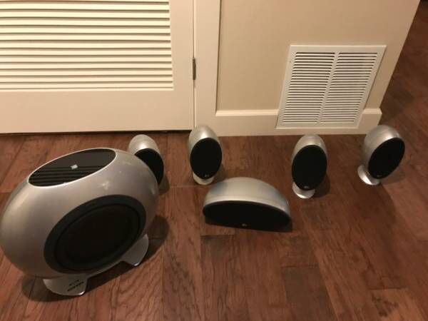 KEF KHT3005 home theater surround 5.1 speakers