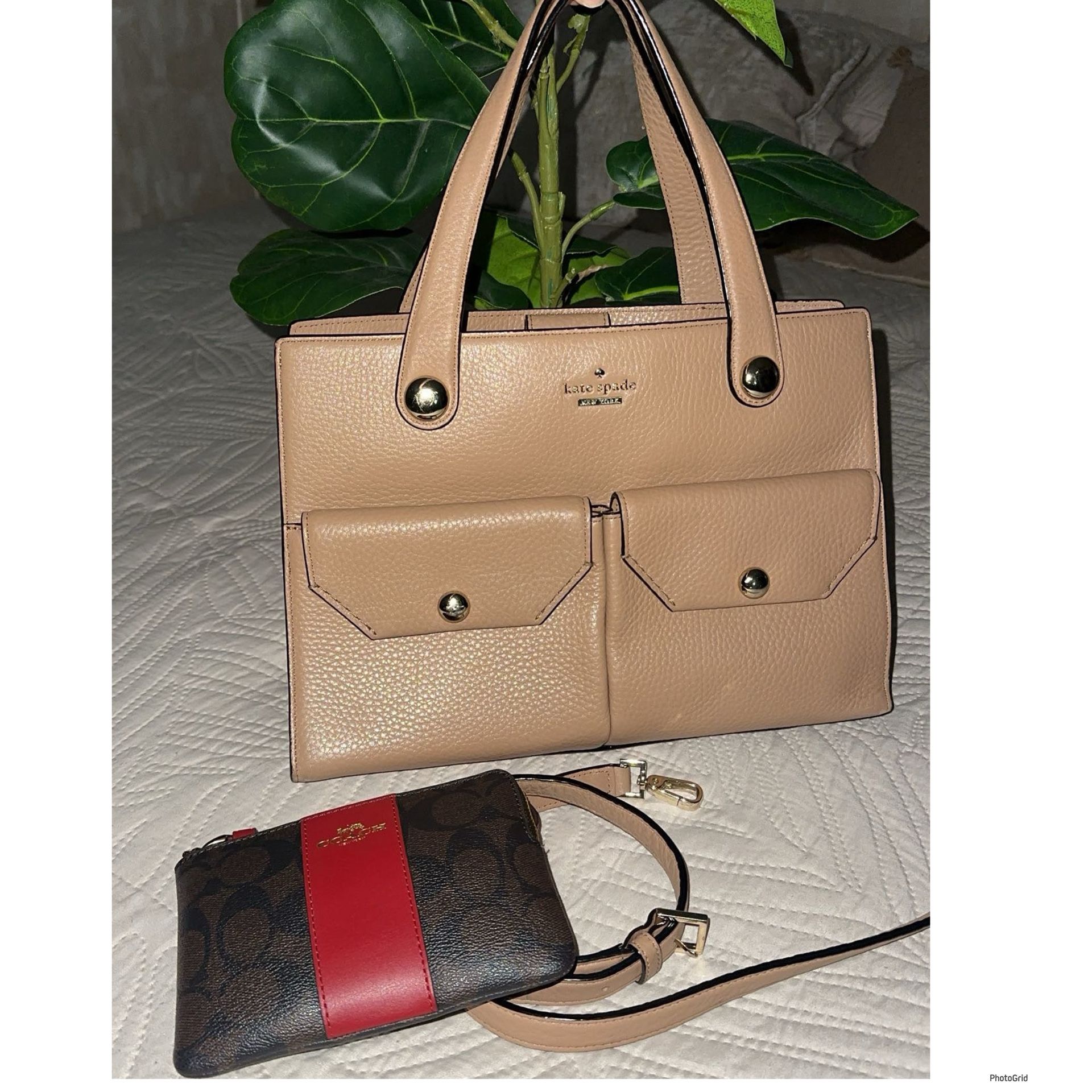 Kaye Spade Purse And Coach Wallet 