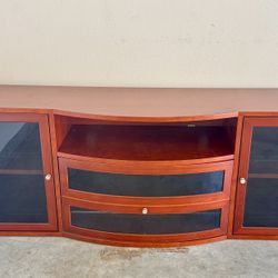 ** CREDENZA CABINET-TV STAND **