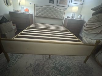 Full size platform bed frame