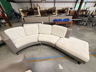Curved 3 Piece Sectional