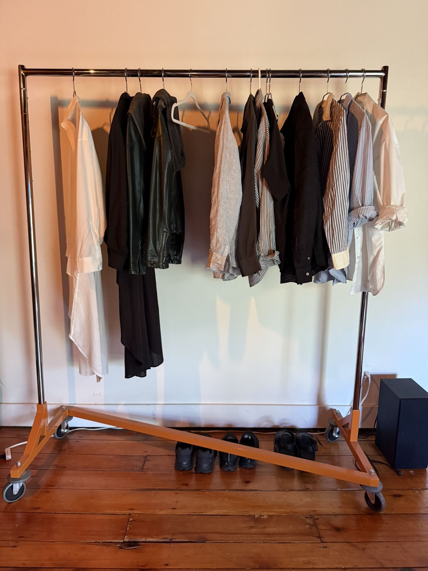 Industrial Clothing Rack