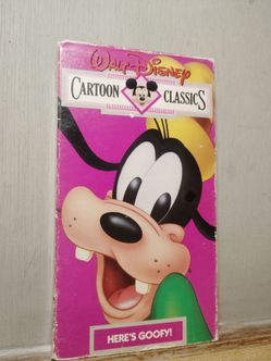 VHS 📼 MOVIE HERE'S 🤪 GOOFY