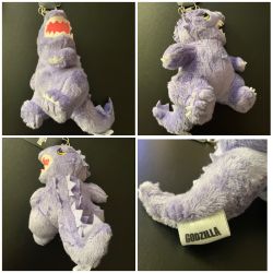 Godzilla Keychain Plush 