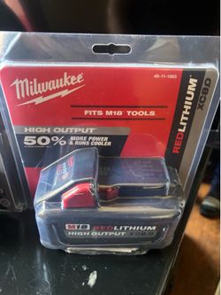 Milwaukee high output 8.0 battery