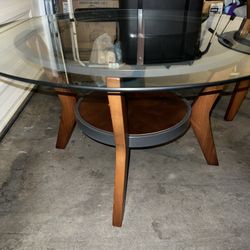 Living Room Coffee Round Table 