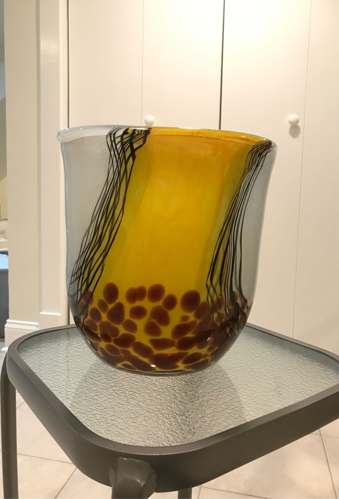 Elegant - Hand made vase.